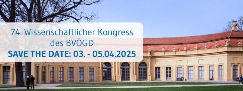 74. Wissenschaftlicher Kongress BVÖGD