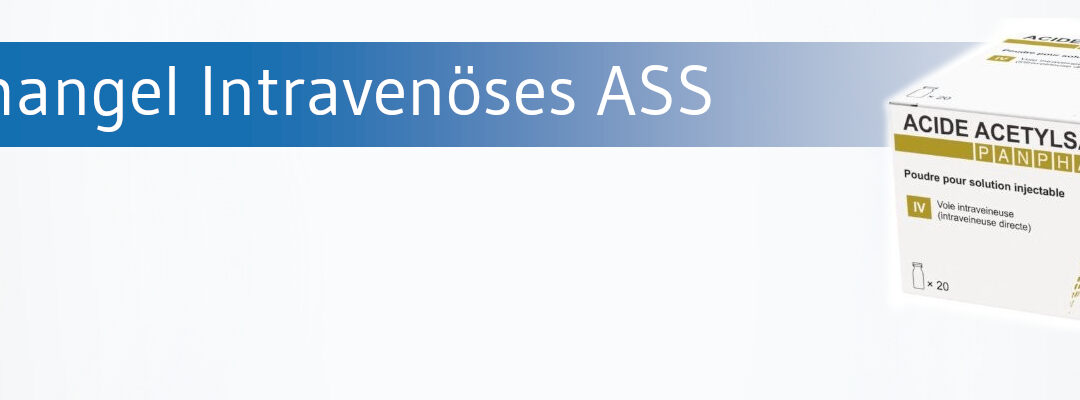 Intravenöses ASS aus Frankreich